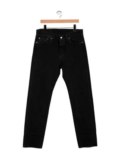 Pre-owned Denim Tears X Levis 501 Straight-leg Jeans In Black
