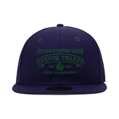 Pre-owned Denim Tears X New Era Adg Hat 'purple' | Men's Size 7.5