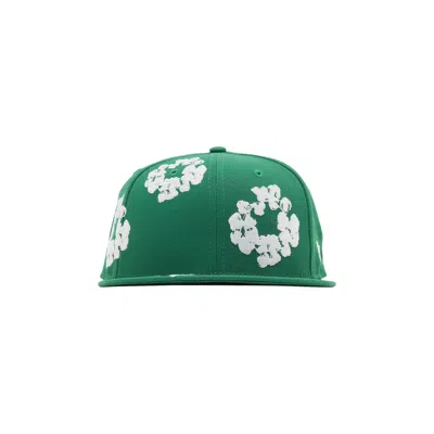 Pre-owned Denim Tears X New Era Cotton Wreath 59/50 'green'