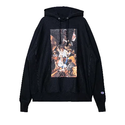 Pre-owned Denim Tears X Pyrex Tears Hoodie 'black'
