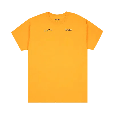 Pre-owned Denim Tears X Pyrex Tears Tee 'gold' In Yellow