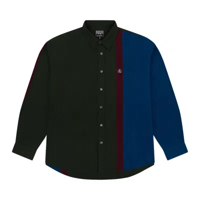Pre-owned Denim Tears X Stussy Ivy Stripe Shirt 'multicolor' | Multi-color | Men's Size L