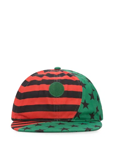 Denim Tears Yin Yang Baseball Cap In Green