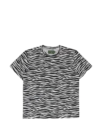 Denim Tears Zebra-print T-shirt In Multi