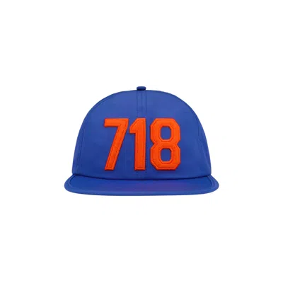 Pre-owned Denim Tears Zip Code Hat 'blue' | Men's Size Onesize
