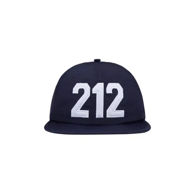 Pre-owned Denim Tears Zip Code Hat 'navy' | Blue | Men's Size Onesize