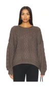 DENIMIST ARAN SWEATER