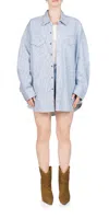 Denimist Cowboy Shirt Railroad Stripe In Multi