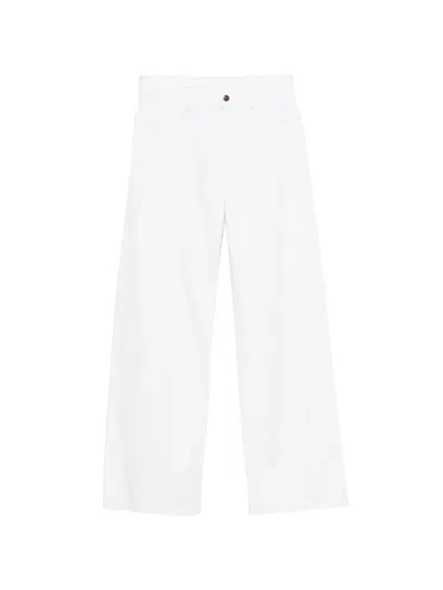 Denimist Deck Patch-pocket Jeans In White