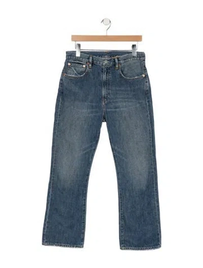 Pre-owned Denimist High-rise Flared Jeans In Blue