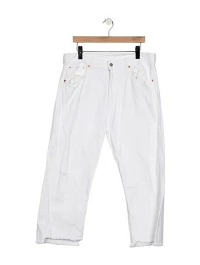Pre-owned Denimist High-rise Straight Leg Jeans In Blue