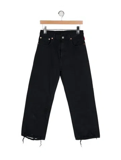 Pre-owned Denimist High-rise Wide Leg Jeans In Gray