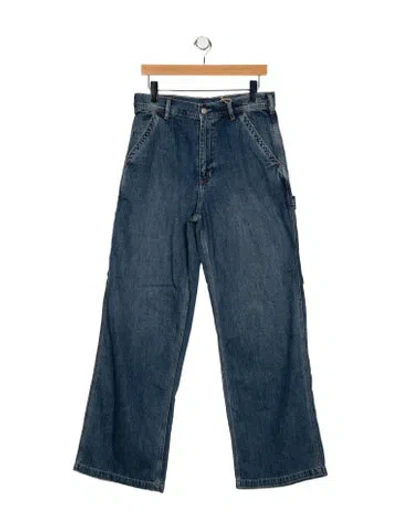 Pre-owned Denimist High-rise Wide Leg Jeans W/ Tags In Blue
