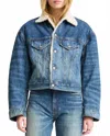 Denimist Iris Boxy Trucker Jacket In Multi