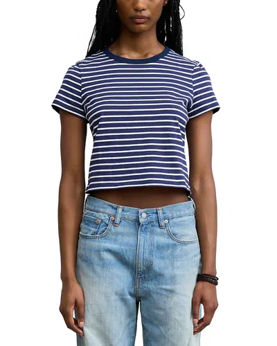 Denimist Lee Baby Stripe Tee In Blue