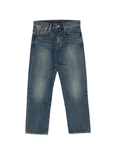 Denimist Lucy Faded Straight-leg Jeans In Blue
