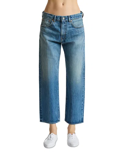 Denimist Lucy Mid Rise Boyfriend Jeans In Lexington Blue