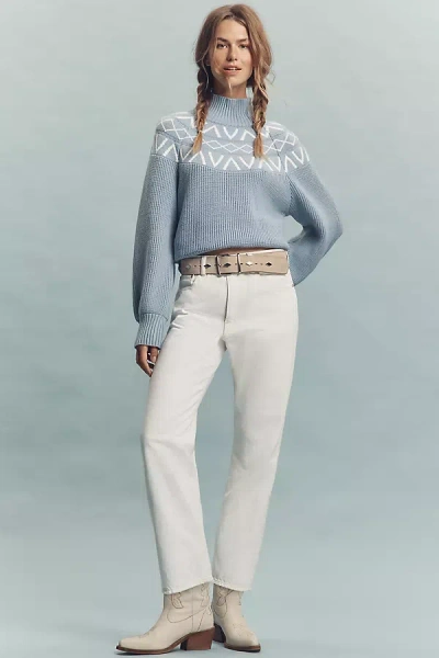 Denimist Lucy Mid-rise Relaxed Jeans In White