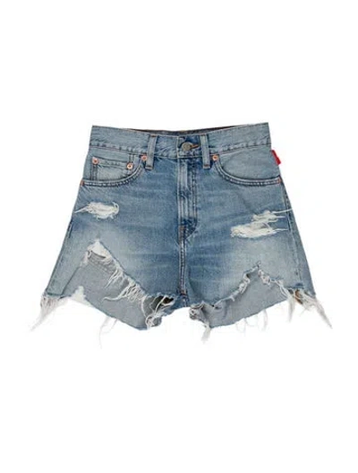Pre-owned Denimist Mini Shorts In Blue