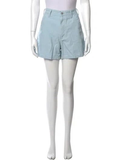 Pre-owned Denimist Mini Shorts In Blue