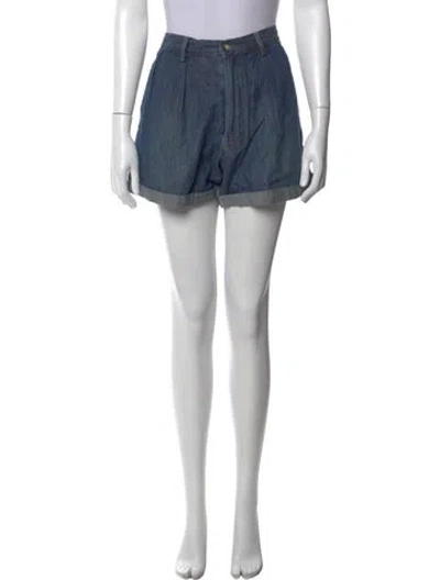 Pre-owned Denimist Mini Shorts In Blue