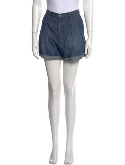 Pre-owned Denimist Mini Shorts In Blue