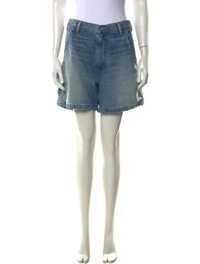 Pre-owned Denimist Mini Shorts In Blue