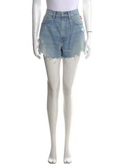 Pre-owned Denimist Mini Shorts In Blue
