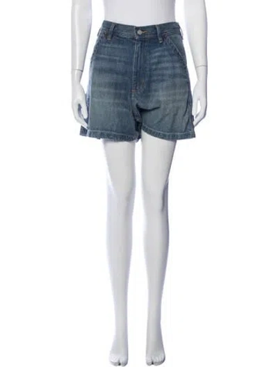 Pre-owned Denimist Mini Shorts In Blue