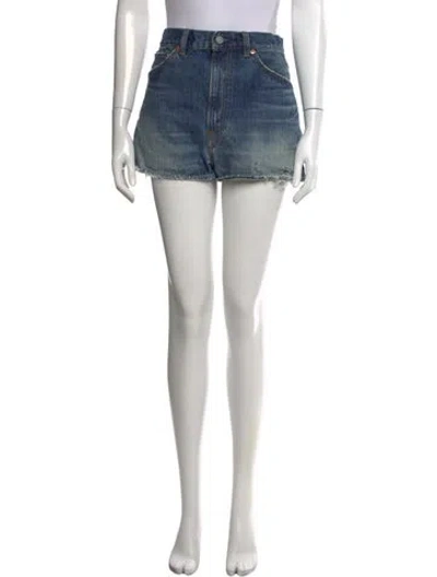 Pre-owned Denimist Mini Shorts In Blue