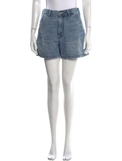 Pre-owned Denimist Mini Shorts In Blue