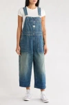 Denimist Relaxed Denim Overalls In Blue