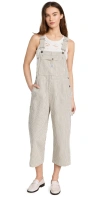 DENIMIST RELAXED OVERALLS RAILROAD GREY