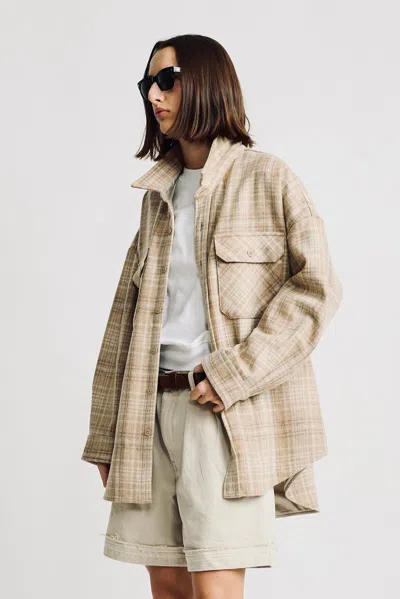 Denimist Rory Shirt Jacket In Neutral