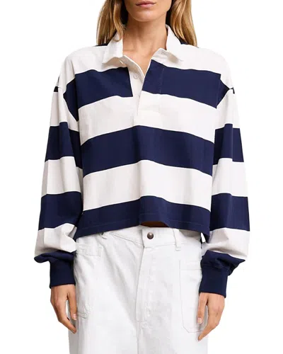 Denimist Rugby Tee In Multi