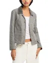 Denimist Slim Fit Chore Jacket In Gray