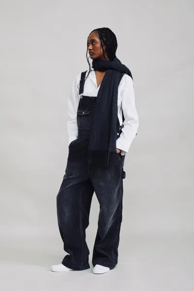Denimist Slouch Bib Overall In Blue
