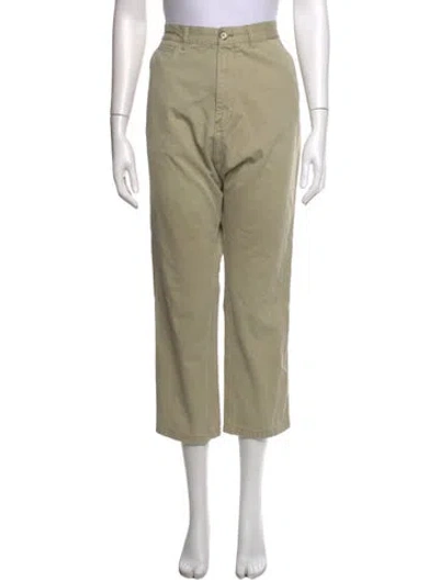Pre-owned Denimist Straight Leg Pants In Neutrals