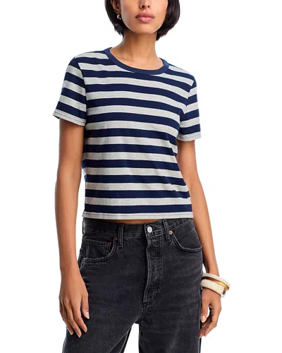 Denimist Striped Baby Tee In Multi
