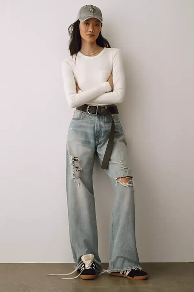 Denimist Teri High-rise Wide-leg Jeans In Blue