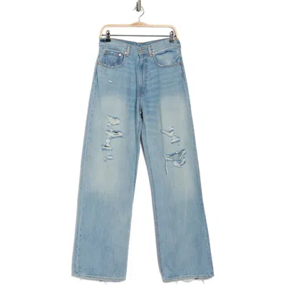 Denimist Teri High Waist Wide Leg Jeans In Blue