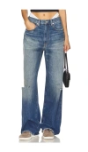 Denimist Teri High-rise Wide-leg Jeans In Apsley Blue