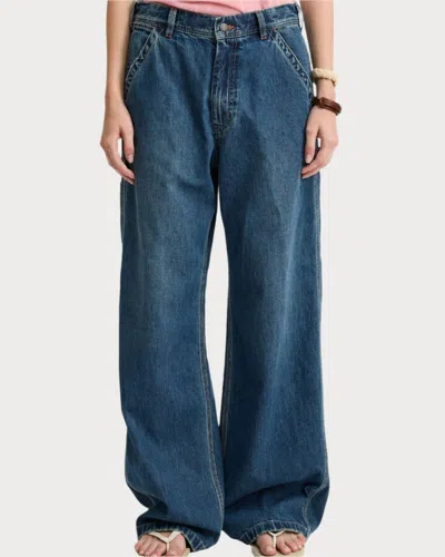 DENIMIST TERI WIDE LEG CARPENTER PANT IN SHANE INDIGO