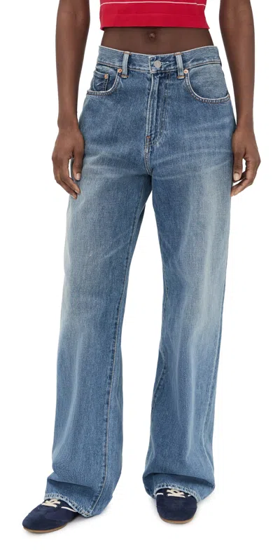 Denimist Teri Wide Leg Jeans Rehan Blue