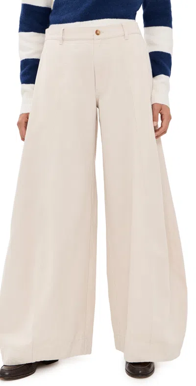 Denimist Victoria Chino Pants Putty White