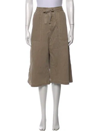Pre-owned Denimist Wide Leg Pants In Brown/neutrals