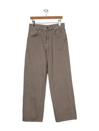 Pre-owned Denimist Wide Leg Pants In Gray