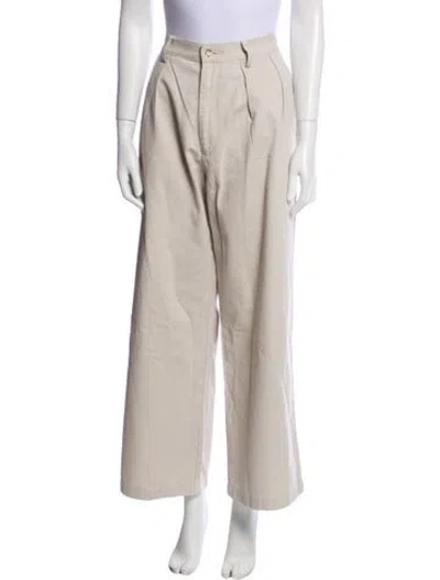 Pre-owned Denimist Wide Leg Pants In Neutral