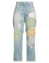 Denimist Woman Jeans Blue Size 27 Cotton In Blue