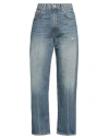 Denimist Woman Jeans Blue Size 29 Cotton In Blue